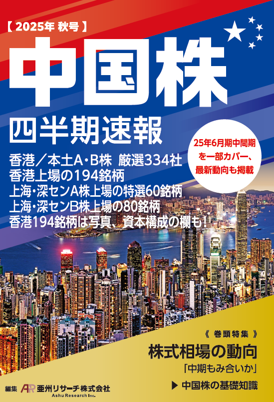 中国株四半期速報